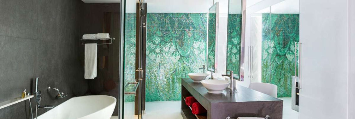 Club Med Punta Cana, en République Dominicaine - Vue de la salle de bain disponible dans les chambres Deluxe