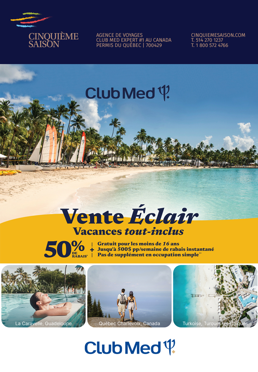 Club Med Vente Éclair